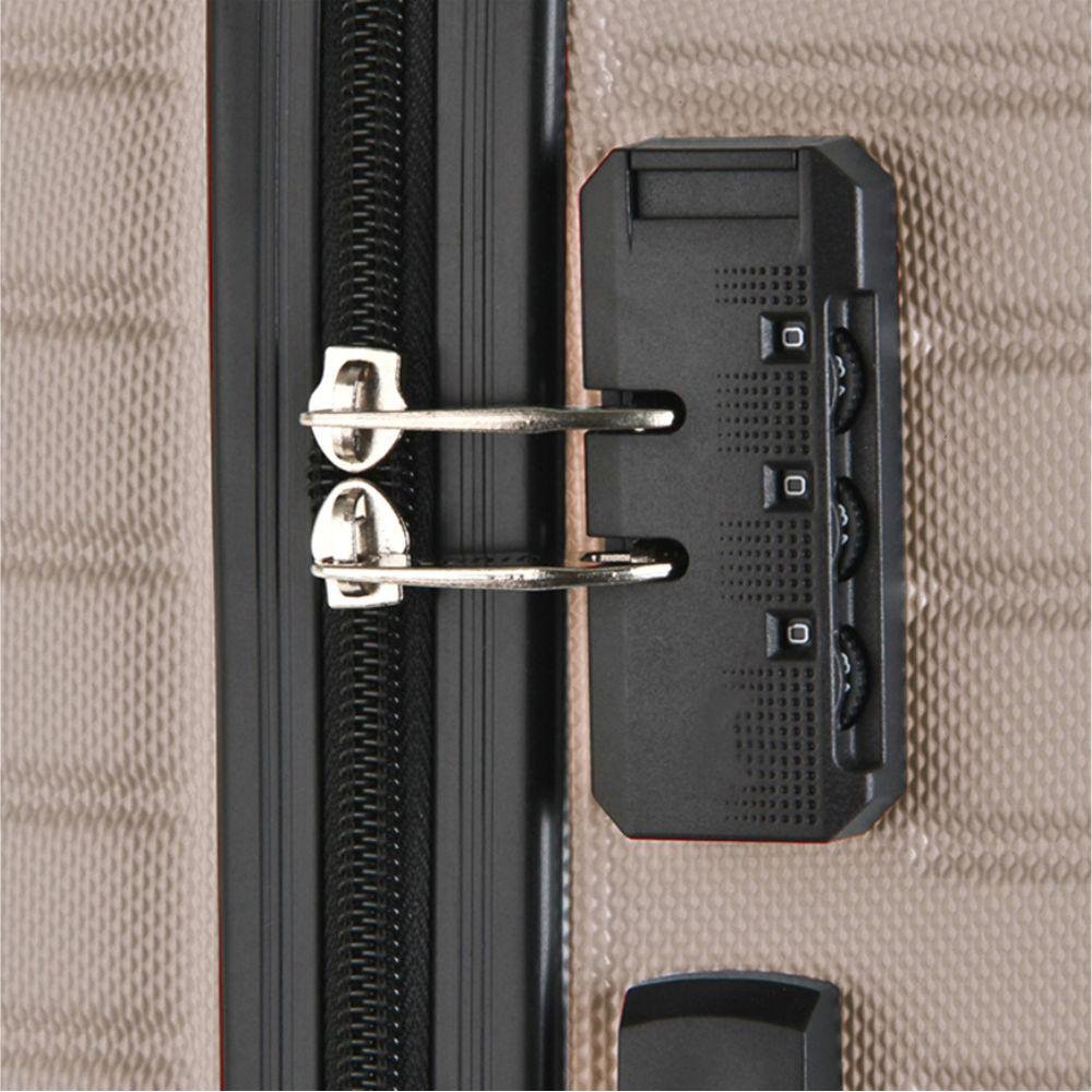 Mala grande rígida Jazz Dourado 5