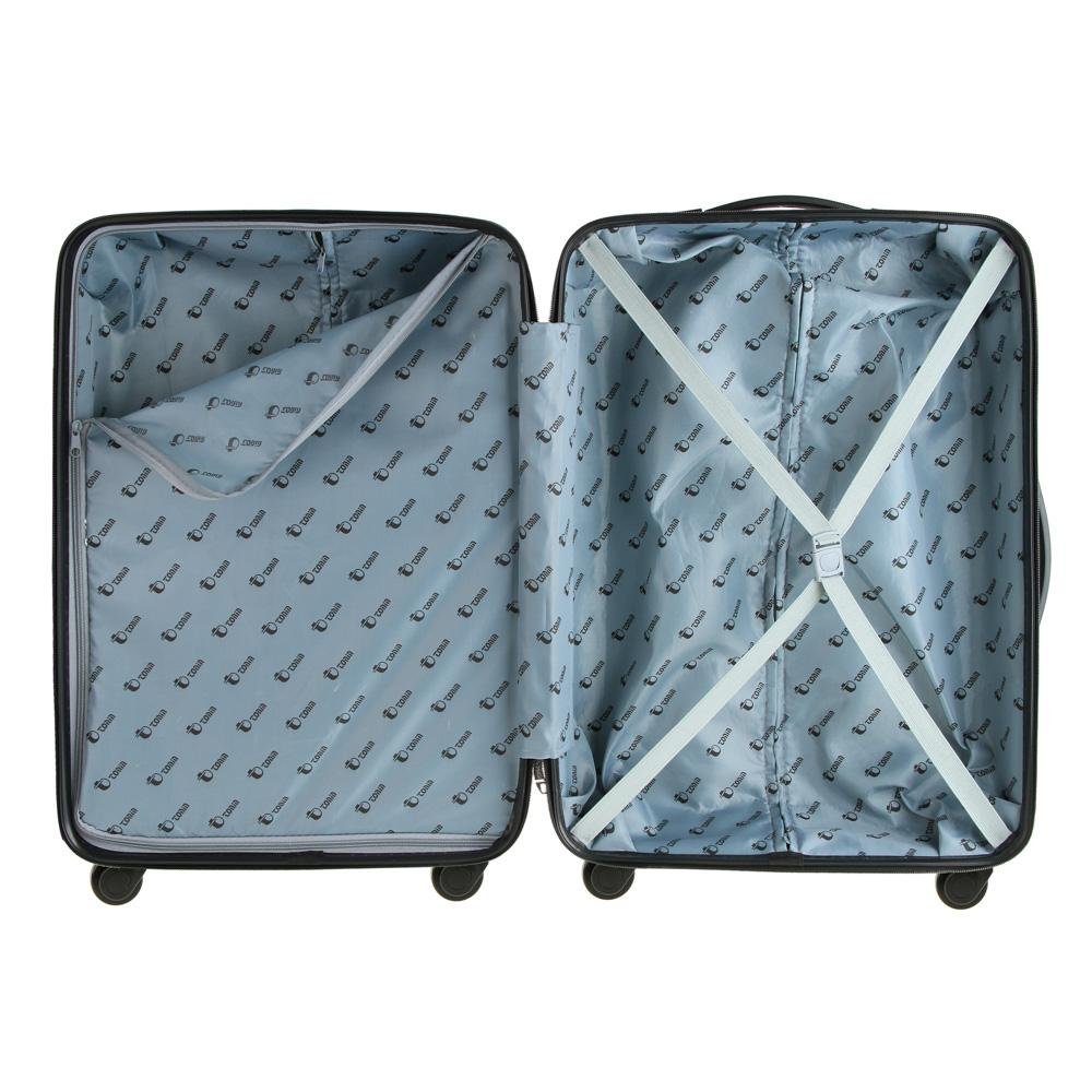 Mala grande rígida Jazz Dourado 6