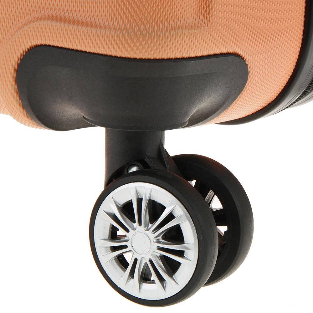 Conjunto Malas Rígidas Safira (P + M) Laranja 8