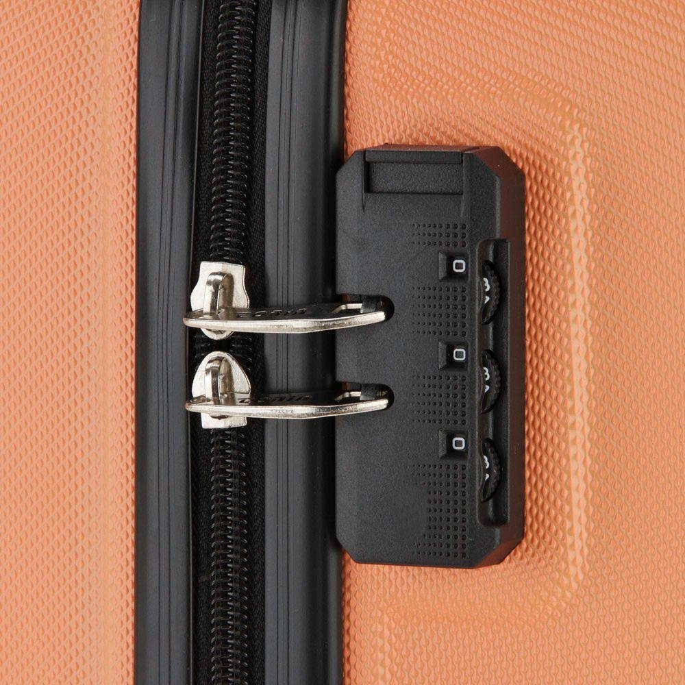 Conjunto Malas Rígidas Safira (P + M) Laranja 10