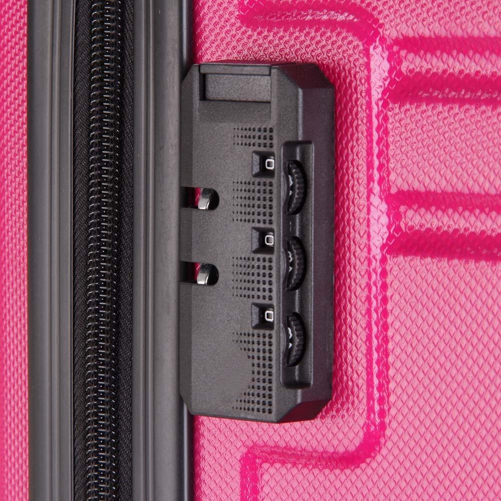 Mala média rígida Safira Rosa 11