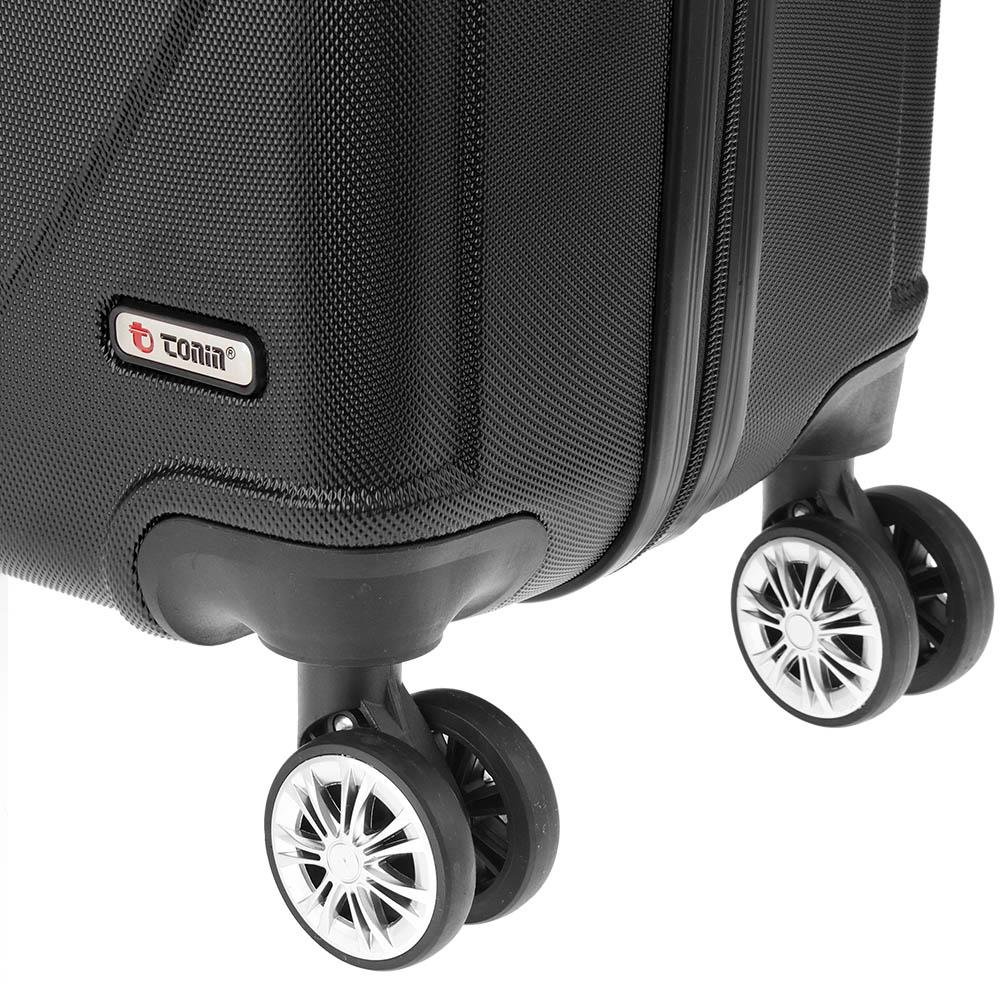 Mala grande rígida Safira Preto 8