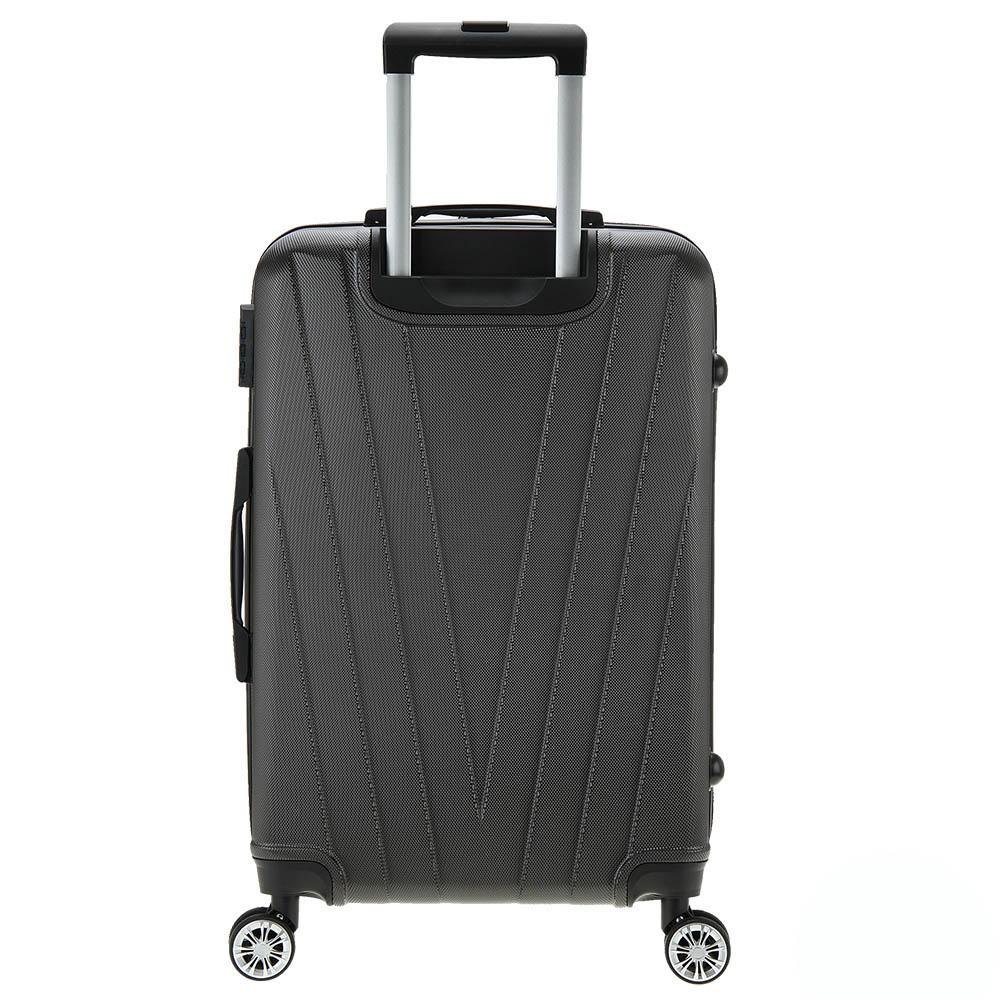 Mala Rígida Grande Linha Ágata Preto 2