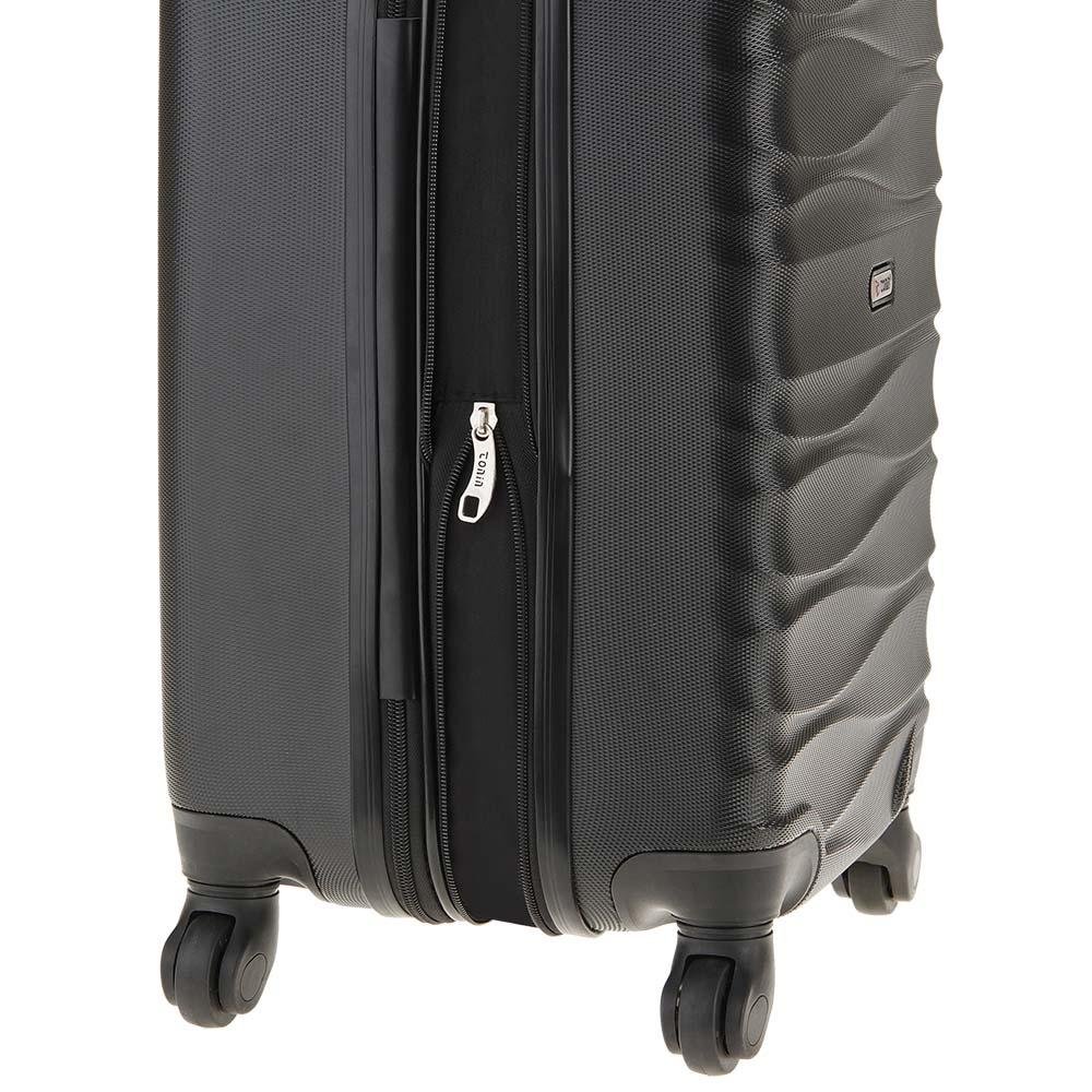 Mala Rígida Grande Linha Ágata Preto 7