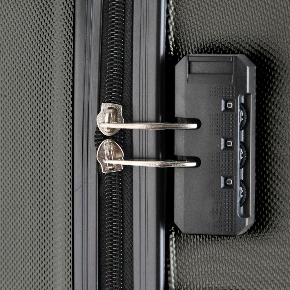 Mala Rígida Grande Linha Ágata Preto 8