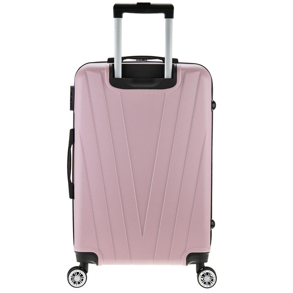 Mala Rígida Média Linha Ágata Rosa 2