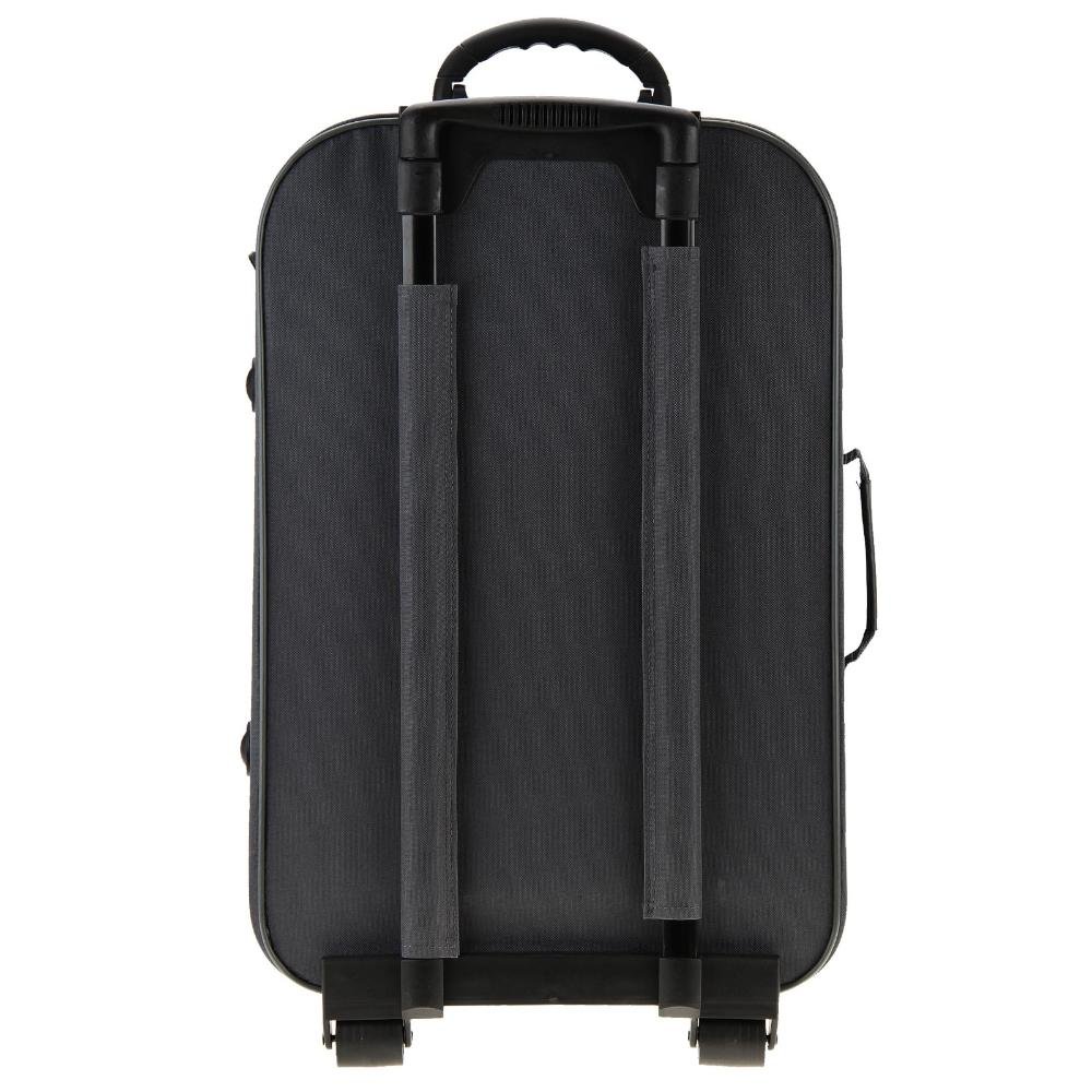 Mala de Bordo Linha Retrô Preto 4