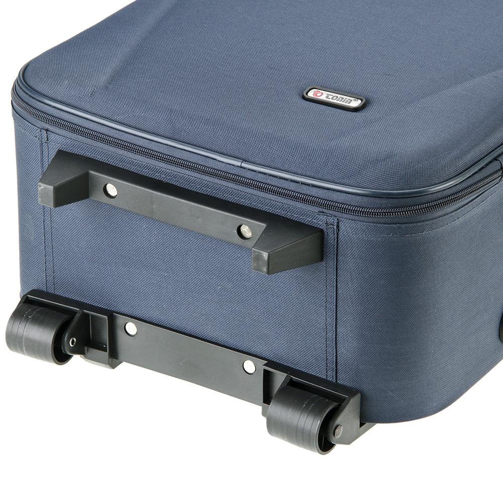 Mala de Bordo Linha Retrô Azul 5