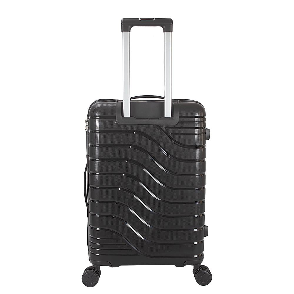 Mala média rígida Turquesa Preto 2