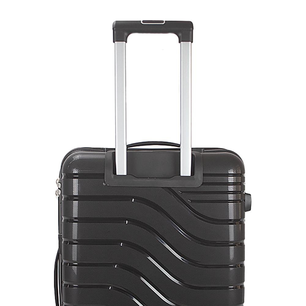 Mala média rígida Turquesa Preto 6