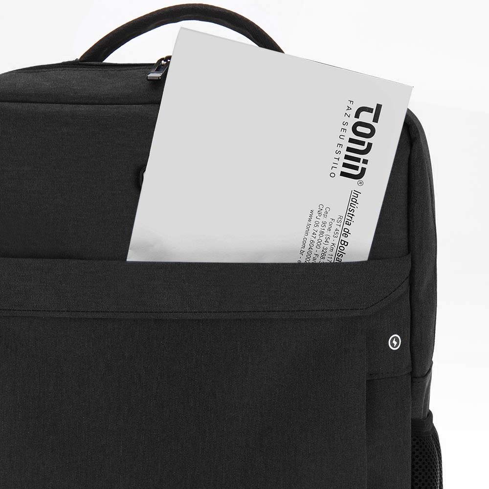 Mochila porta notebook Nimbus 2116 Preto 5