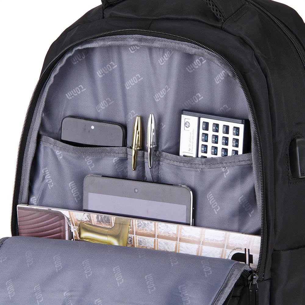 Mochila porta notebook Luminous 2119 Preto 7