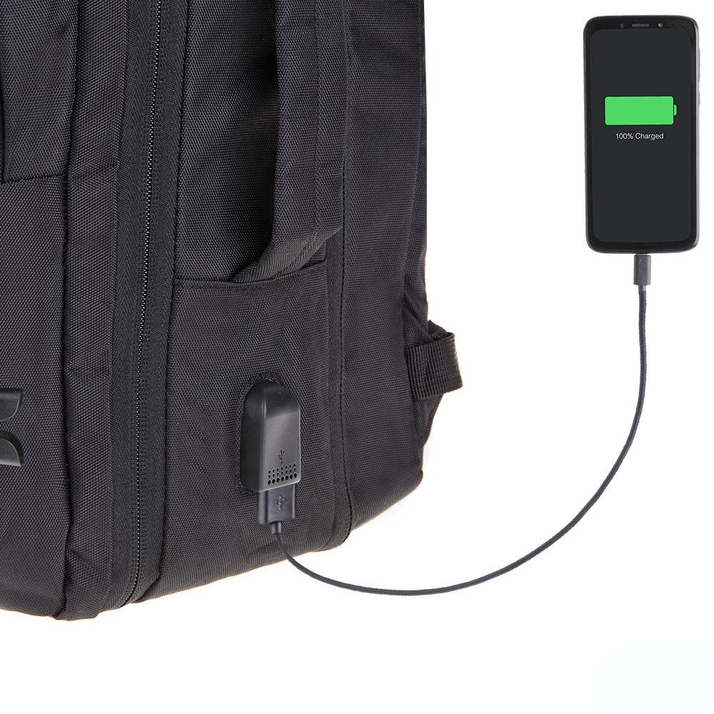 Mochila multifuncional para viagem Conecta 2122 Preto 4