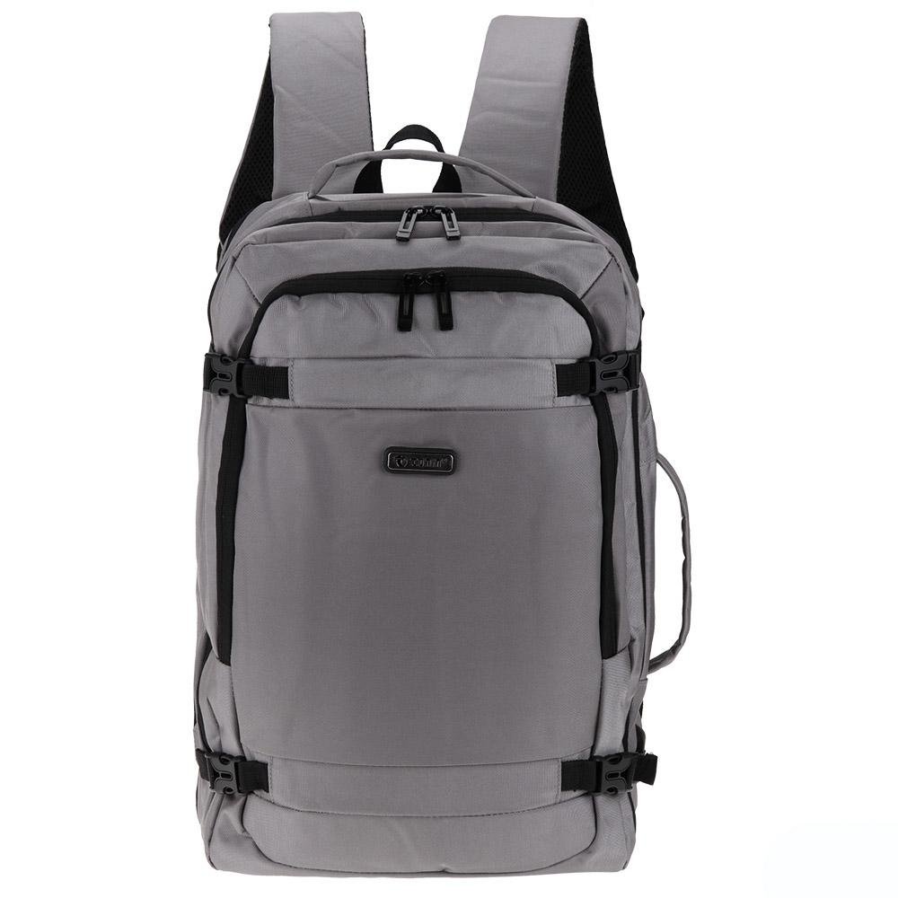 Mochila multifuncional para viagem Conecta 2122 Cinza 1