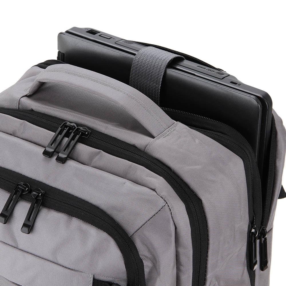 Mochila multifuncional para viagem Conecta 2122 Cinza 9