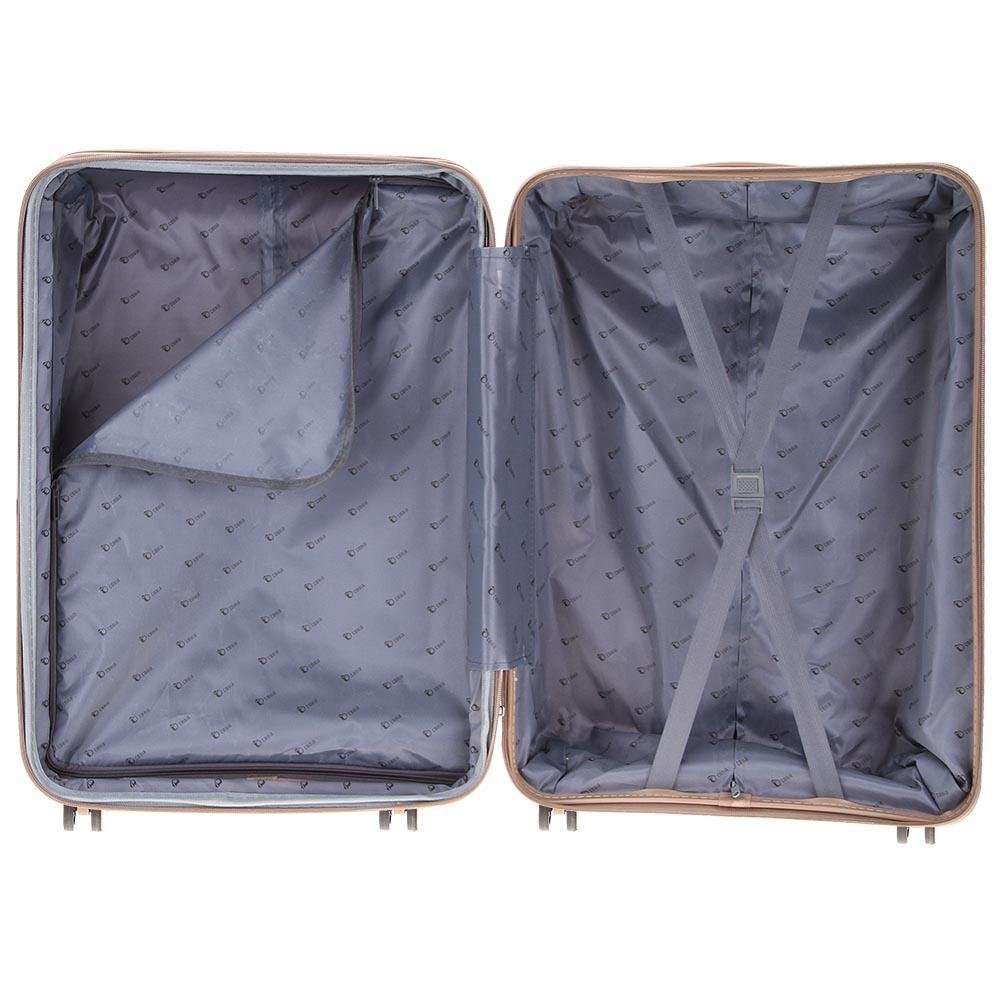 Mala de bordo rígida Karbono com expansor Rosa 9