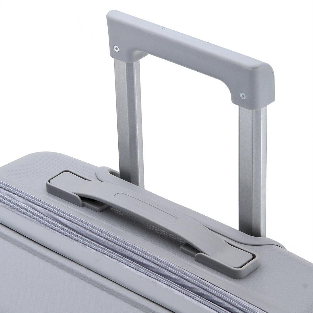 Mala grande rígida Plattinum com expansor Cinza 6