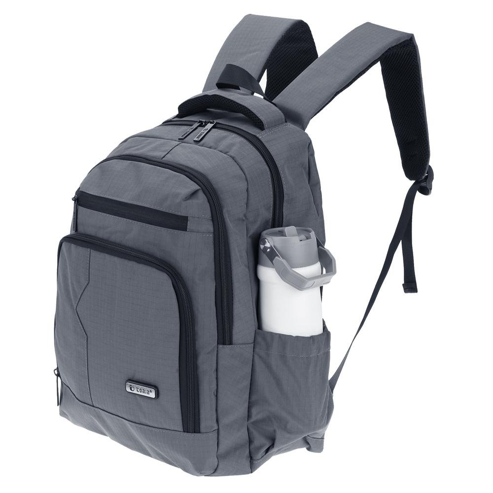 Mochila Porta Notebook Linha Conecta 2139 Cinza 2