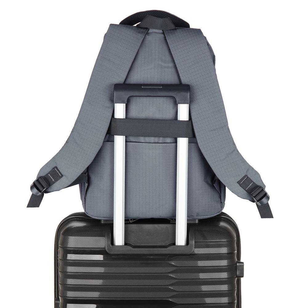 Mochila Porta Notebook Linha Conecta 2139 Cinza 8