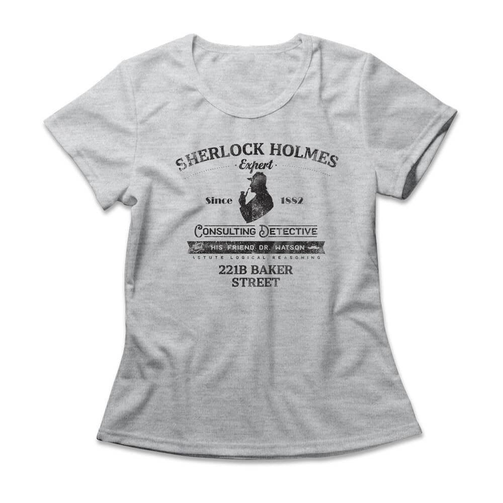 Camiseta Feminina Sherlock Holmes