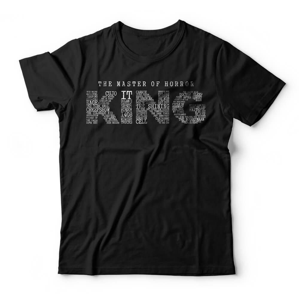 Camiseta Stephen King Unissex Studio Geek Casual Preto