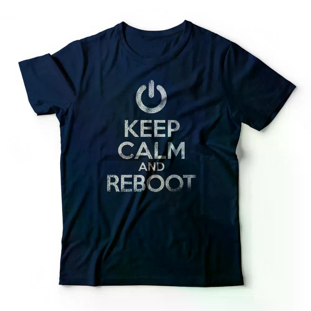 Camiseta Keep Calm And Reboot