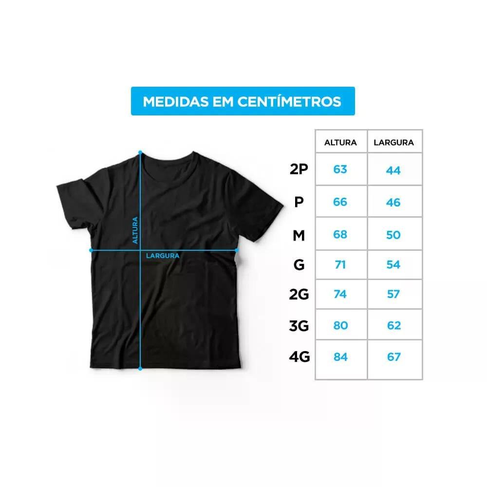 Camiseta Guitar Project Unissex Studio Geek Casual Azul Genuíno