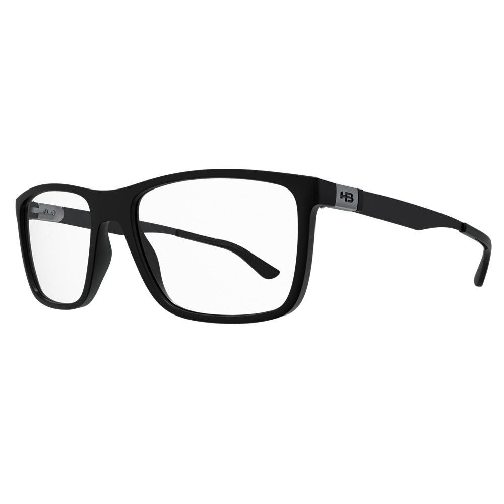 Óculos de Grau HB Duotech 93138 /52 - Preto Fosco