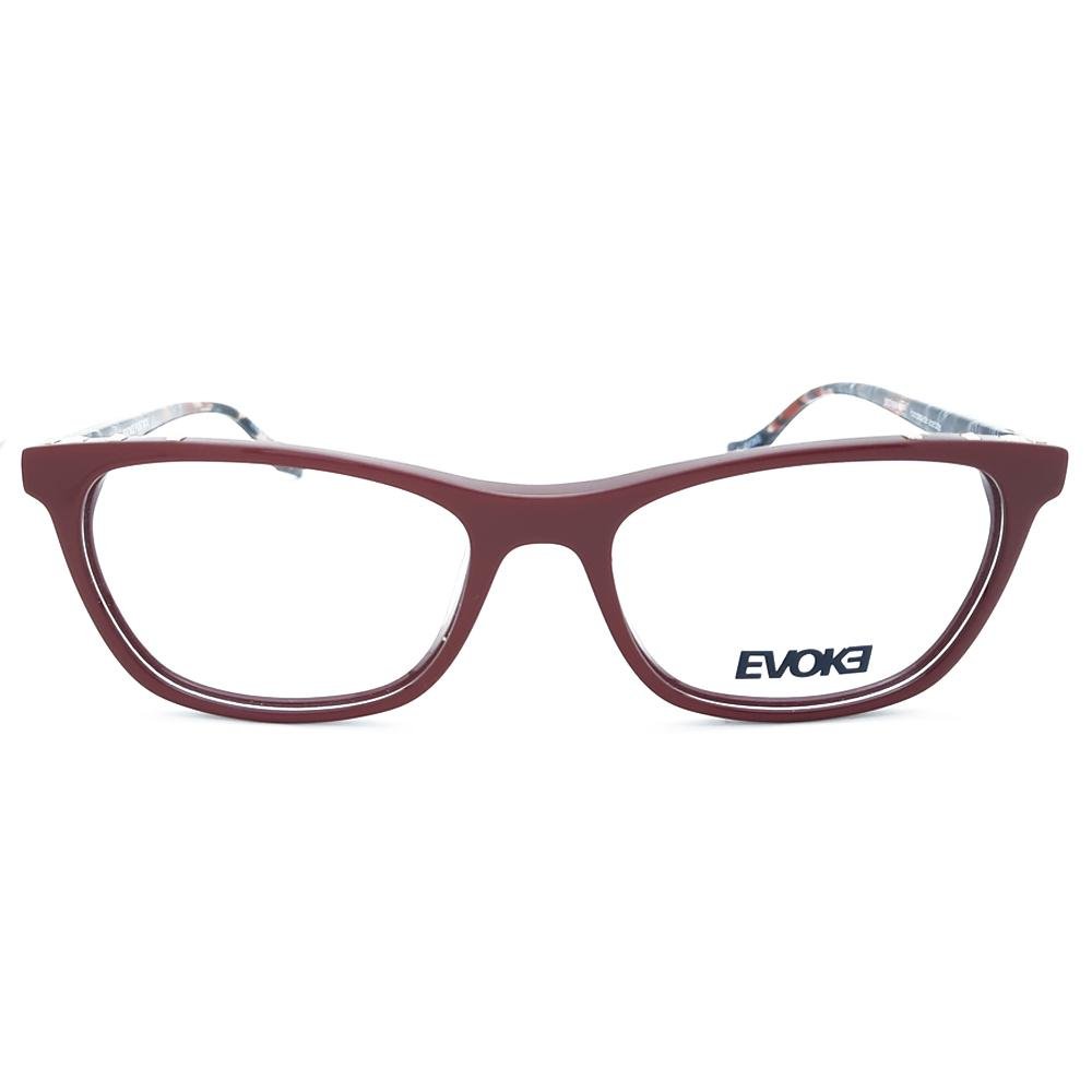 Armação de Óculos Evoke For You DX71 D02 - 53 - Vermelho