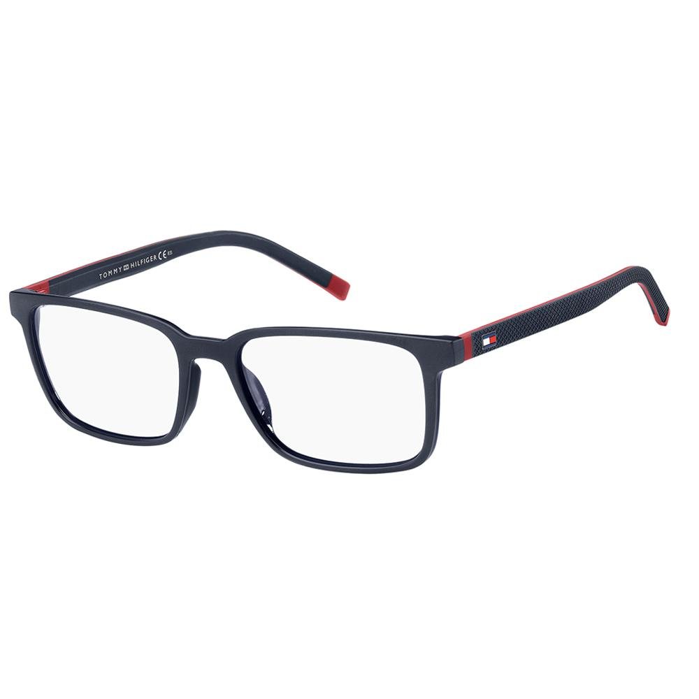 Óculos De Grau Tommy Hilfiger Th 1786 54 Azul Fosco Azul