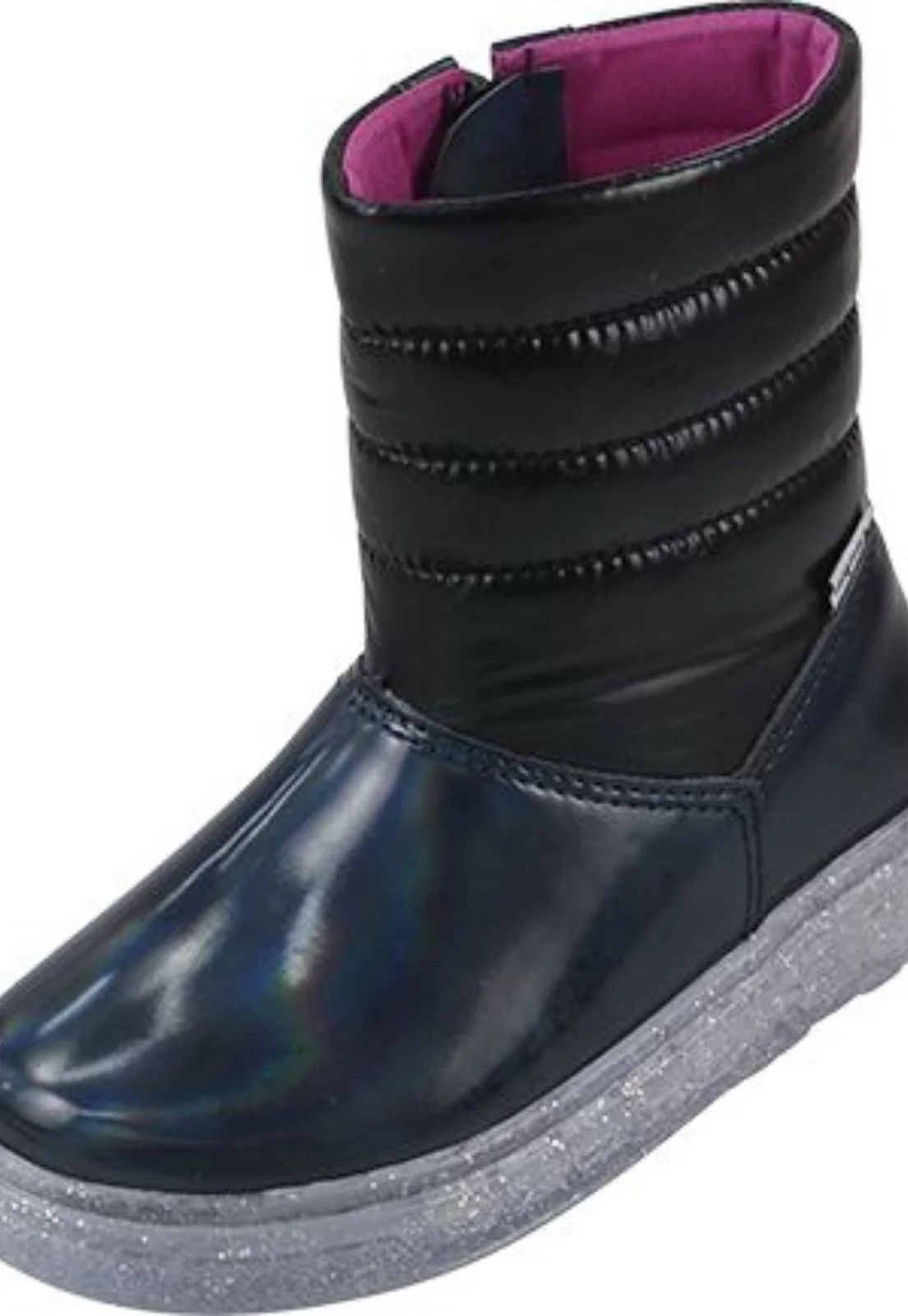 BOTA INFANTIL MENINA CANO ALTO PRETA PAMPILI Preto 2