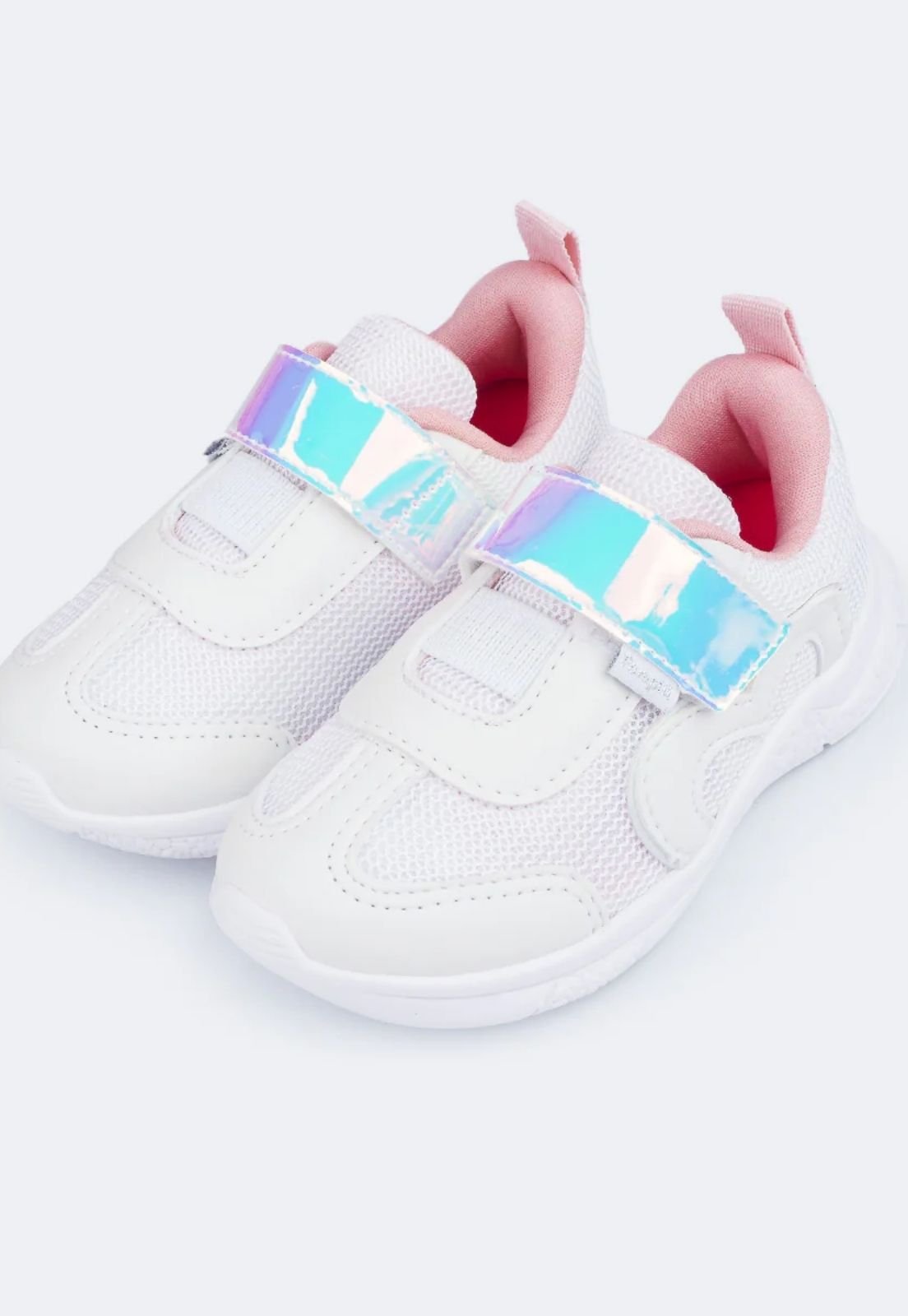Tênis Infantil Menina Mini Soft Branco Branco 1