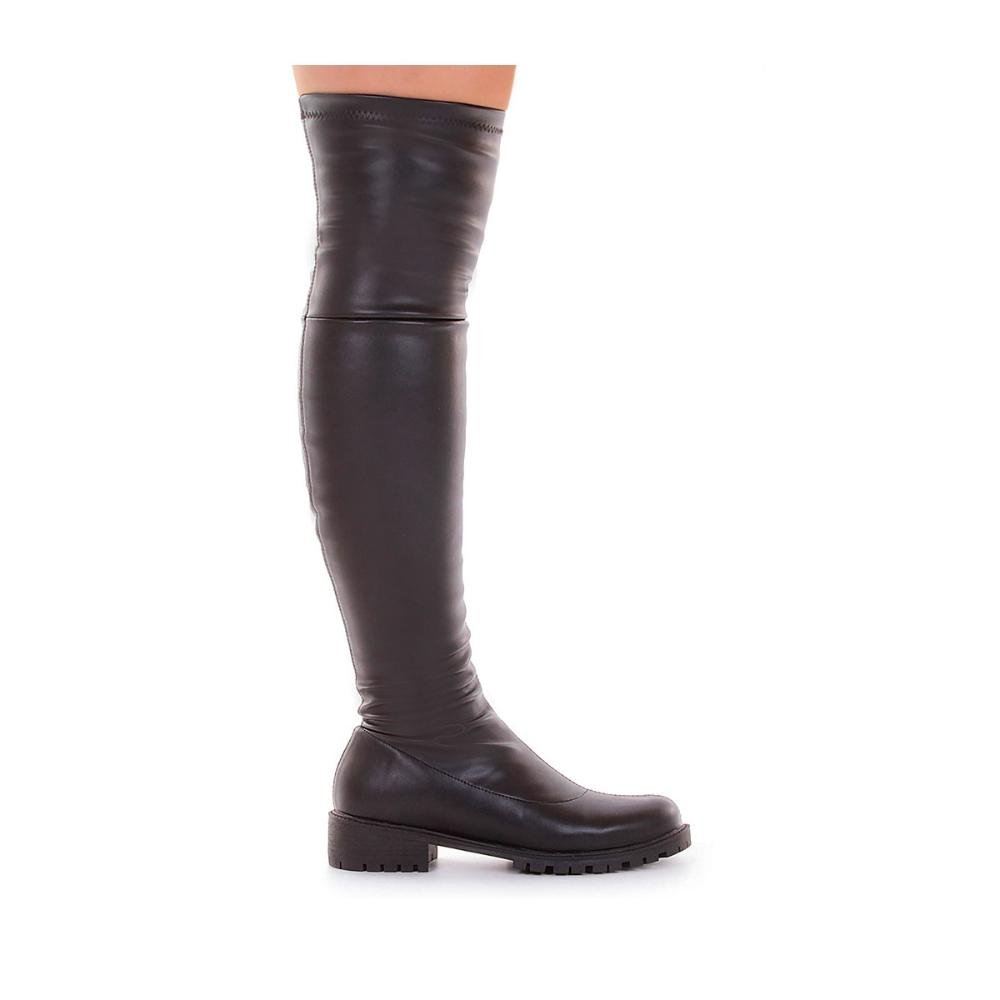 Bota Over Briana Preto Preto 6