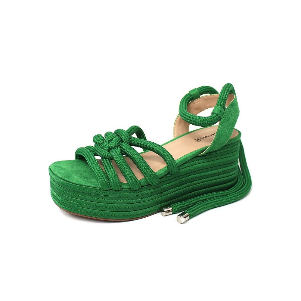 Sandália Thaila Verde Verde 2