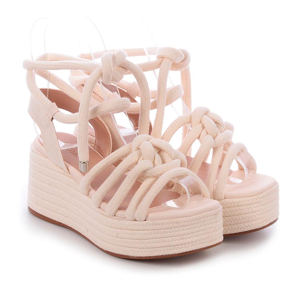 Sandália Thaila Off White Branco 3