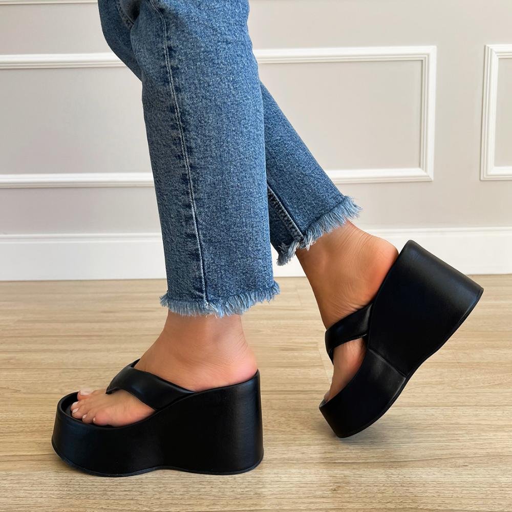 Flat Kyara Preto Preto 4