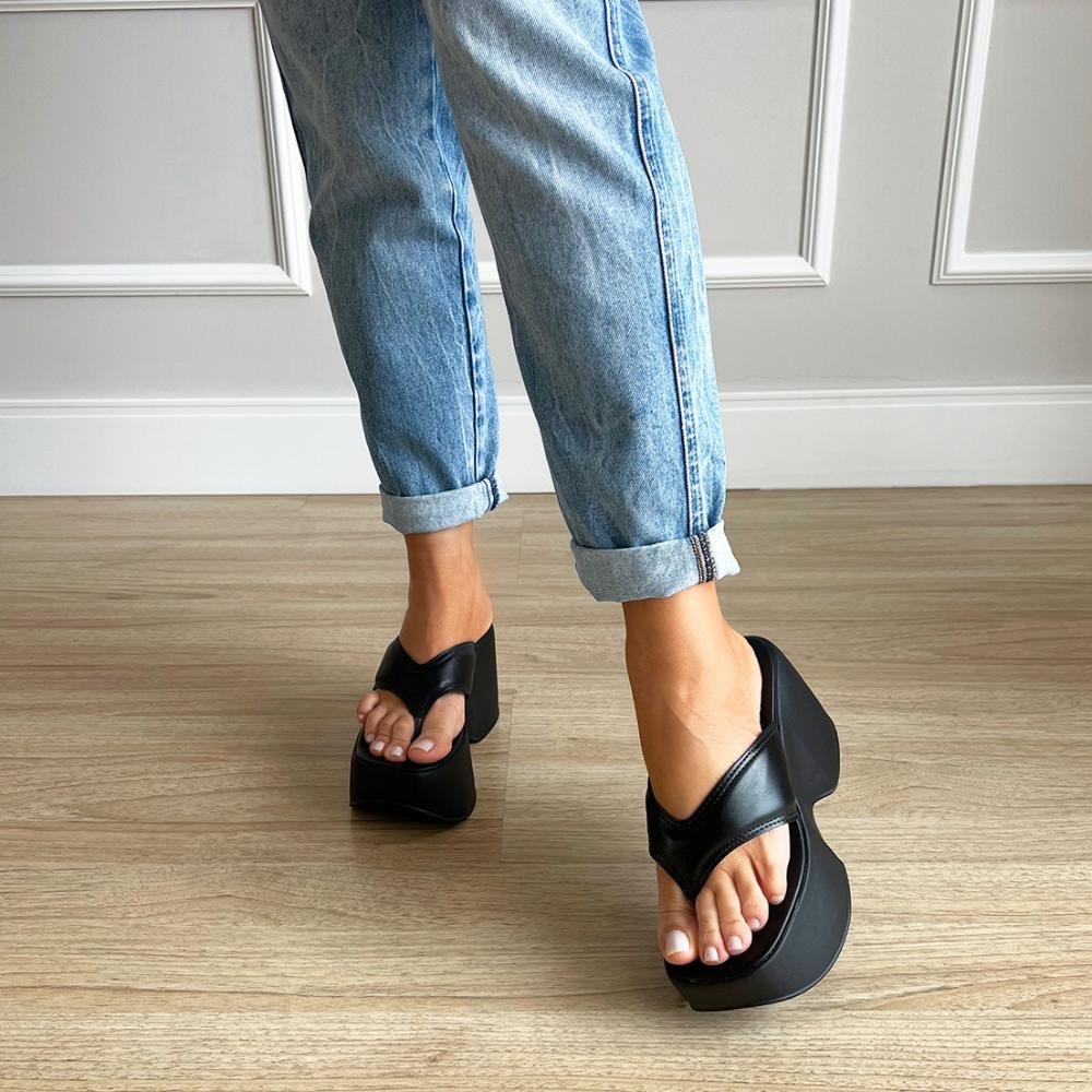 Flat Juliet Preto Preto 6