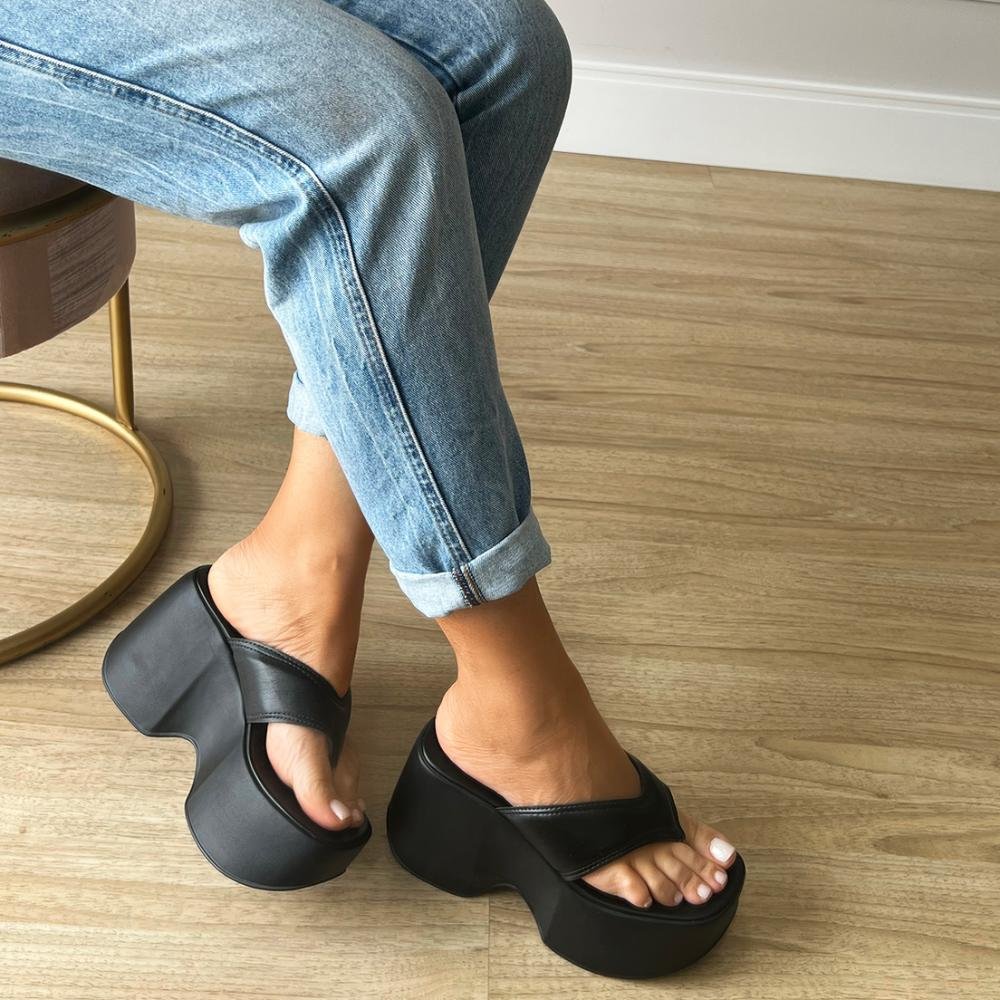 Flat Juliet Preto Preto 7