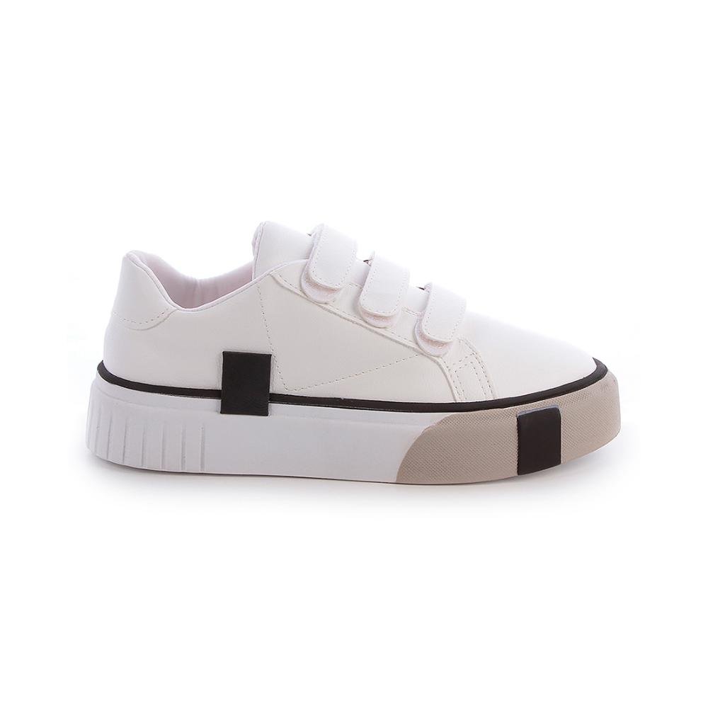 Tênis Flatform Dalila Branco Branco 1