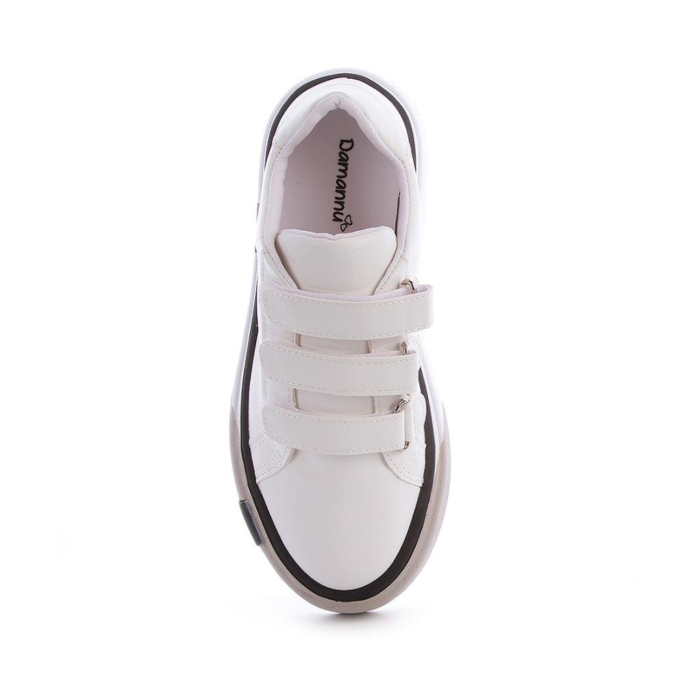 Tênis Flatform Dalila Branco Branco 6