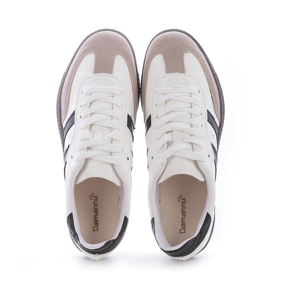 Tênis Flatform Manu Branco Branco 2