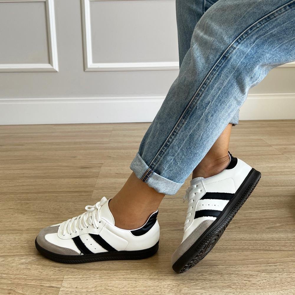 Tênis Flatform Manu Branco Branco 4