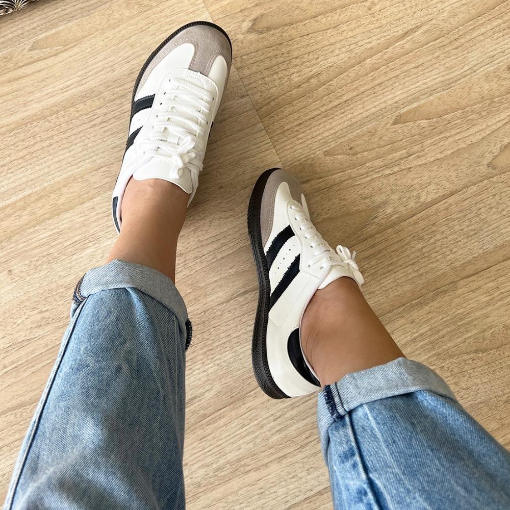 Tênis Flatform Manu Branco Branco 6