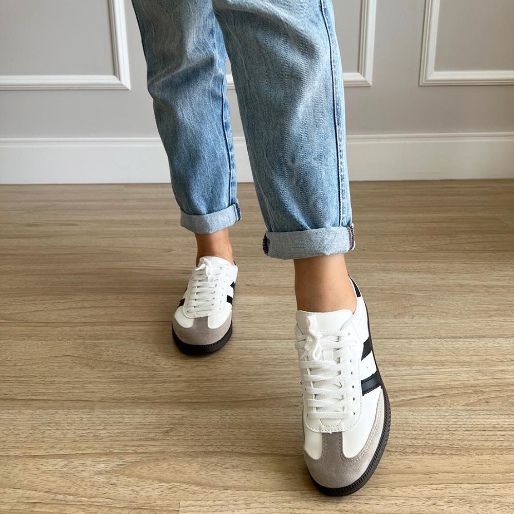 Tênis Flatform Manu Branco Branco 7