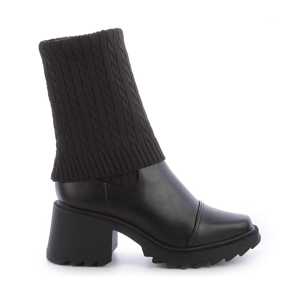 Bota Meia Betina Preto