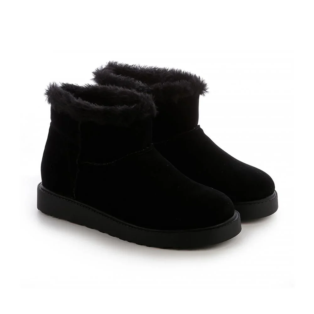Bota de Pelos Kauana Preto Preto 2