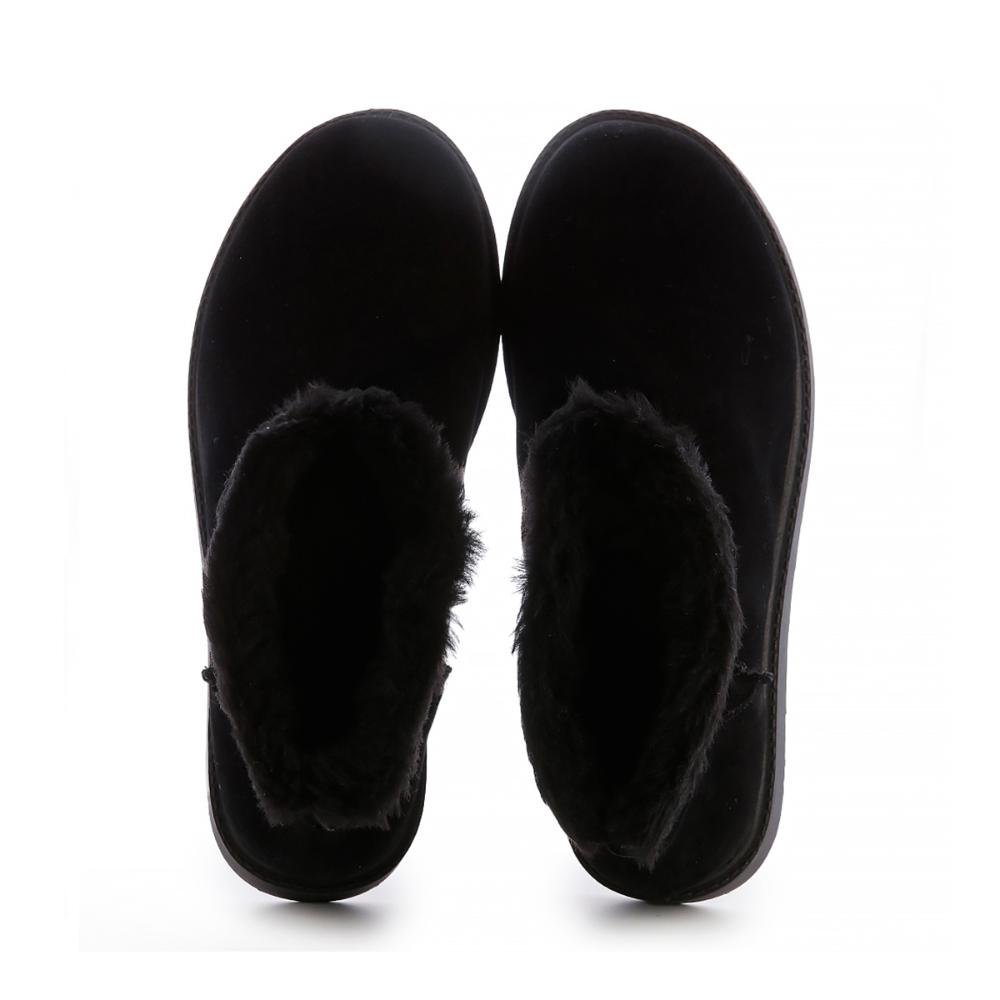 Bota de Pelos Kauana Preto Preto 7