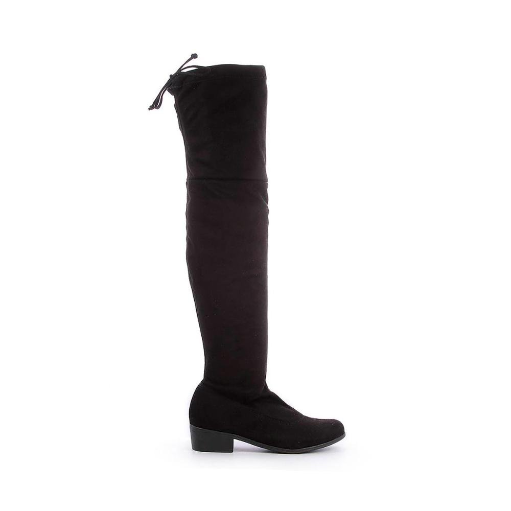 Bota Over The Knee Zoe Preto Preto 1