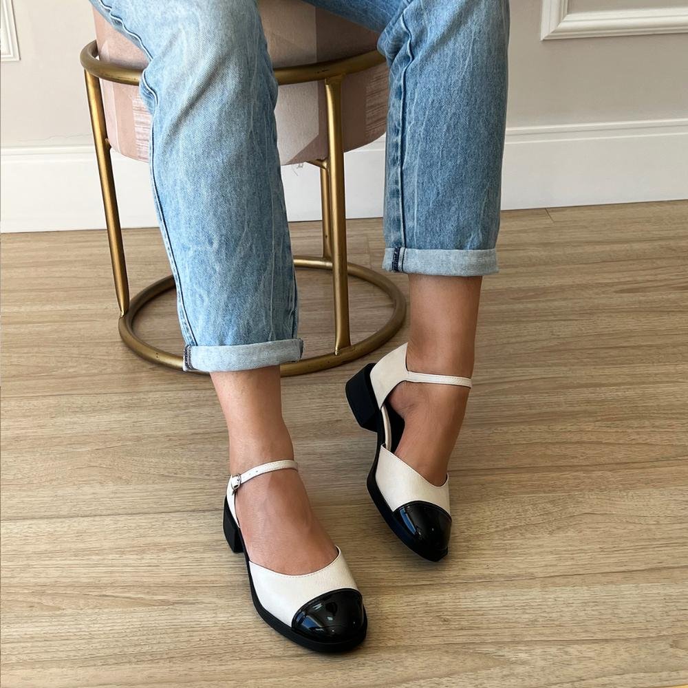 Sapato Yana Off White Branco 2