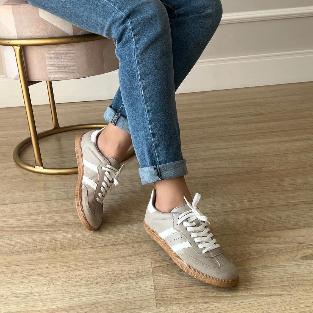 Tênis Flatform Manu Cinza Cinza 4